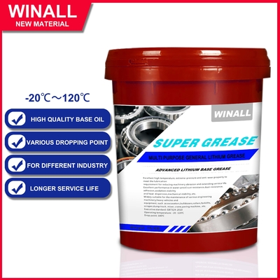 NLGI 2, NLGI 3 công nghiệp chống mài mòn chống rỉ sét MP lithium ống xuân dầu mỡ