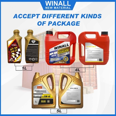 Chất chống oxy hóa Reduce sludge 4L yellow SAE 20W50 Car Gasoline Engine Oil