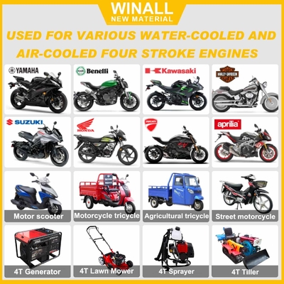 Dầu bôi trơn loại thực phẩm API SN SAE 10W40 Dầu động cơ cho động cơ 4T Dầu động cơ xe máy