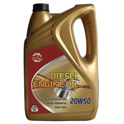 Dầu động cơ diesel chất lượng cao 4L/5L/6L CK-4 20W-50 cho động cơ xe tải