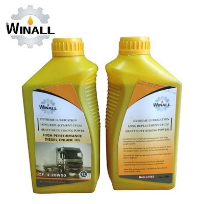 Gói dầu động cơ đặc biệt Winall 1L CF-4 dành cho xe tải nặng và nhẹ