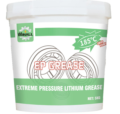 Độ ổn định keo tuyệt vời Mỡ lithium EP NLGI 4 hiệu suất cao 5KG
