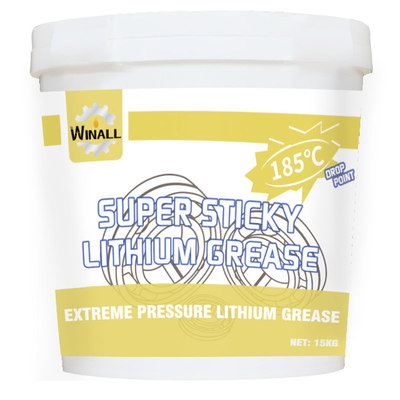 Các nhà sản xuất Vỏ bánh xe chống nhiệt 15kg DP180 Super Viscous Lithium Base Grease