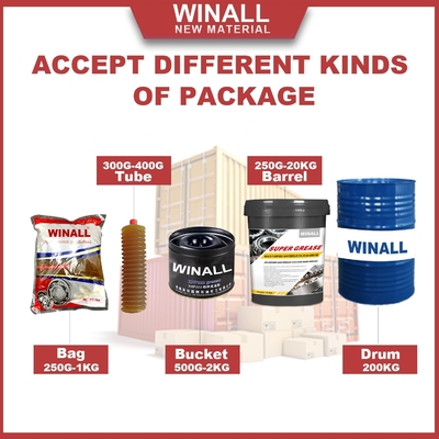 00 1 2#3 vòng bi bánh răng Búa đen Mỡ bôi trơn Molypden Disulfide