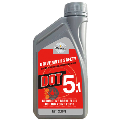 Má phanh xe tải ô tô chất lượng cao Trung Quốc 250ml Dầu phanh Dot 5.1